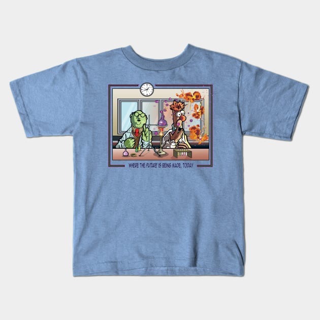 Muppet Labs II Kids T-Shirt by ActionNate